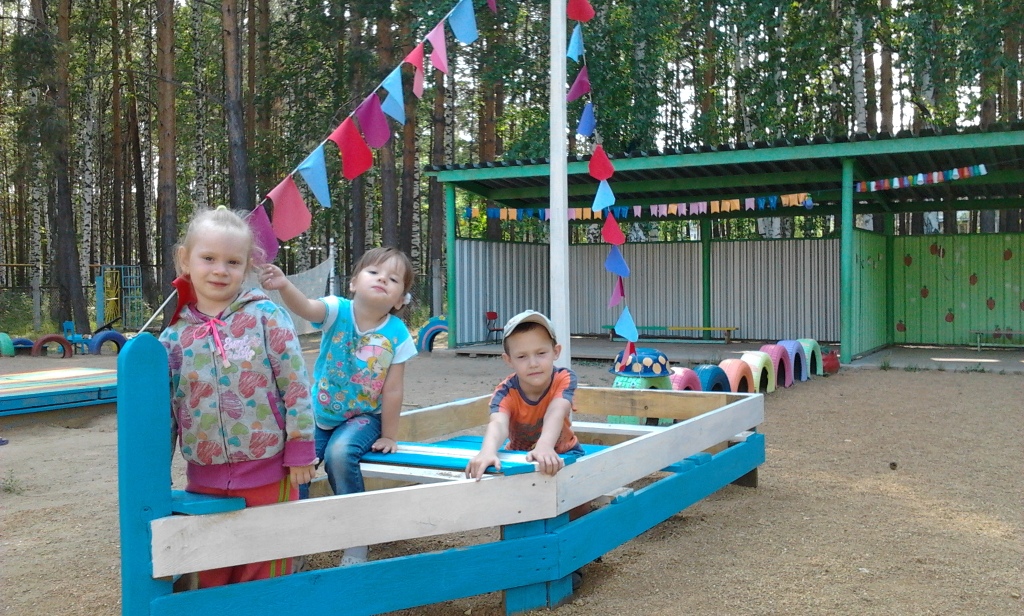Детский участок в детском саду своими руками. Детские площадки: идеи оформления